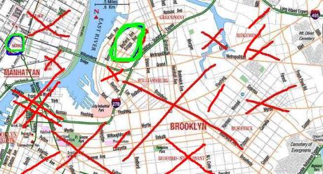 As you can see, the only areas not vetoed by the hipster population are within a 3-block radius from the north side of Bedford Avenue, and maybe Soho.