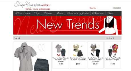 working and new trends. Perhaps they thought they would be fooled into buying because of their irony?